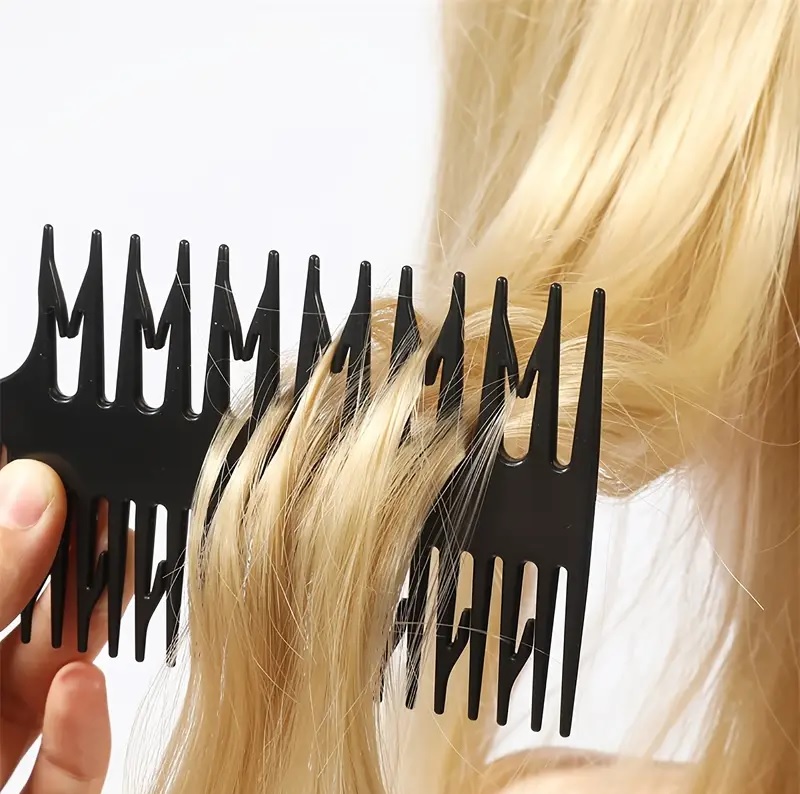 10PCs Highlight Comb Weaving Professional Hair Salon Coloring Comb Set Vibrant Color Hair Combs - Easy to Style,Hairdressing Combs Set For Women And Men with Comfortable Handle, Hair Brush, Hairdressing Comb