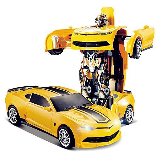Deformation Dancing Robot to Car with Light and Music All Direction Movement Dancing Robot Toys for Boys and Girls Age 3+I Multi Color I Pack of 1 (Robot Deformation)
