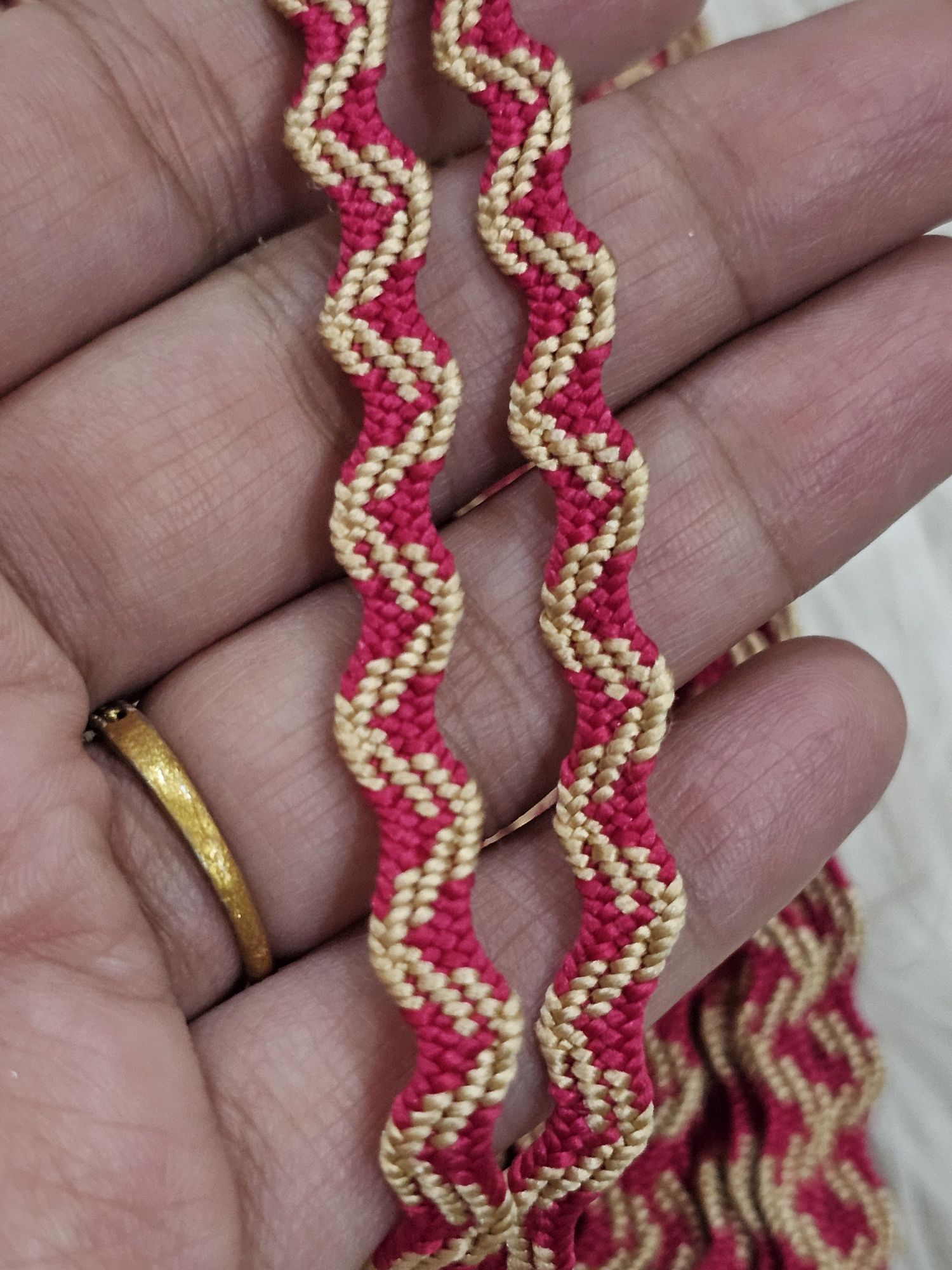zigzag lace party decor.gift wraps and diy craft lace 13 yards