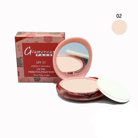Glamorous Face Two Way Cake Face Foundation Powder