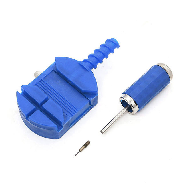 Watch Wrist Bracelet Watch Band Link Slit Strap Remover Adjuster  Pins Repair Tools Watch Accessories