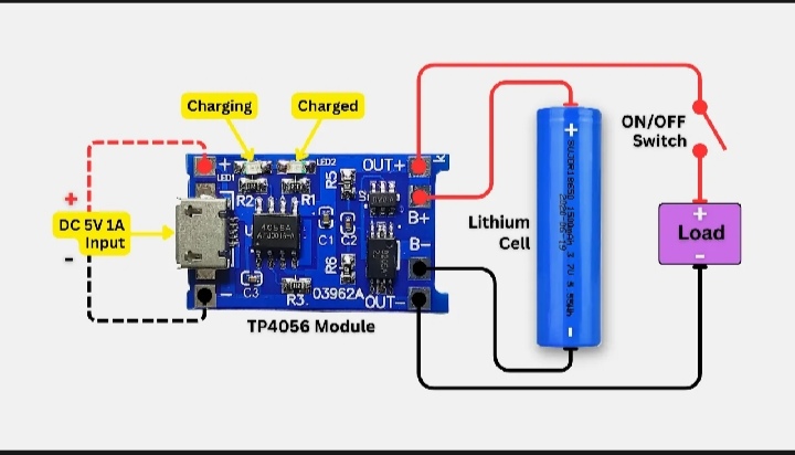 DIY Kit For Students 4V Motor Fan Propellers and rechargeable batteries and charging Module