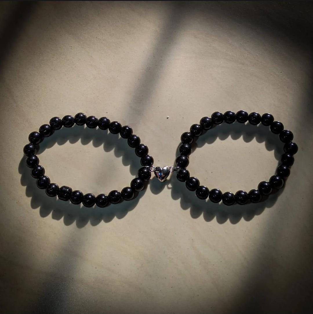 Black Beads Friendship Bracelet – Stylish & Meaningful Bond