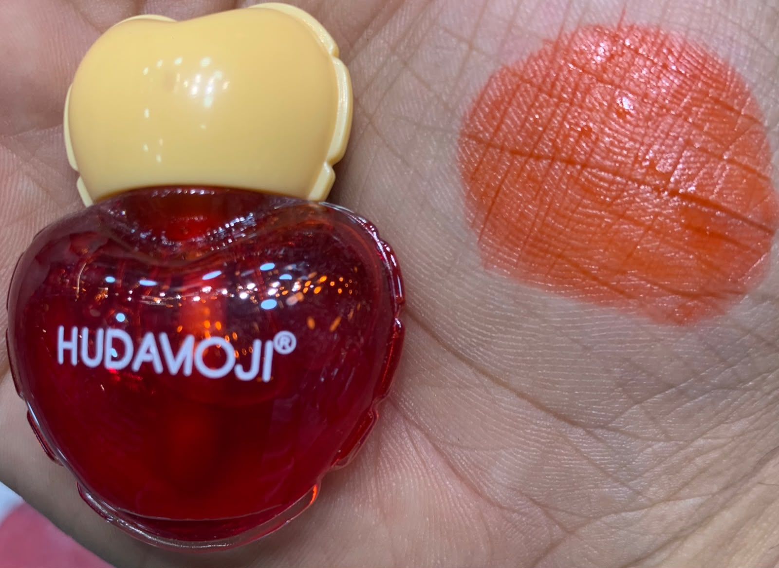 Korean Style Liquid Lip and Cheek Tint with Watermelon, Strawberry, Tomato Extracts - Rose Fragrance, Nourishing & Long-lasting. Smudge & Waterproof Cheeks Blusher for Women