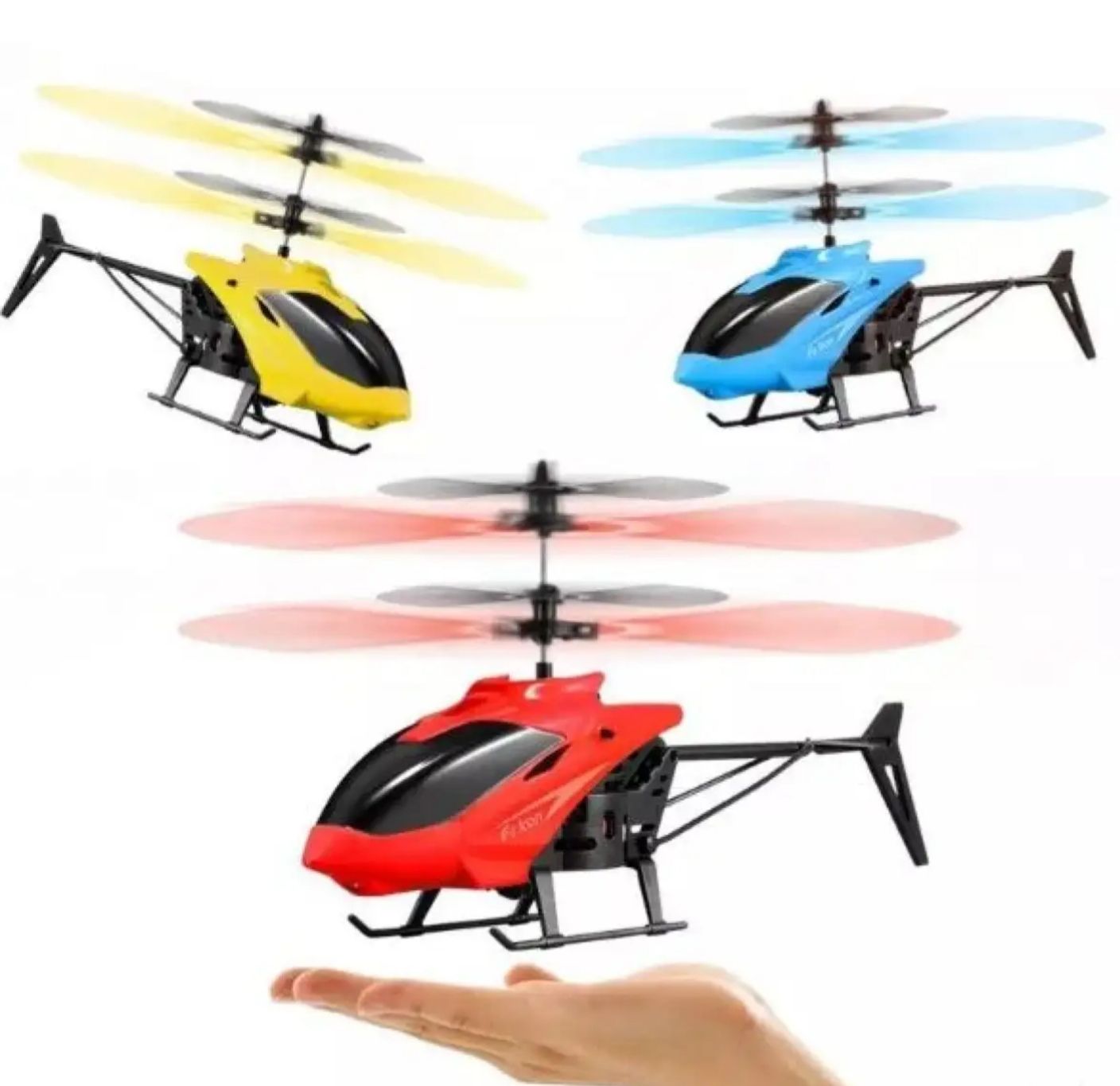 Remote control Helicopter-Dual Mode Control Flight With Induction Flight