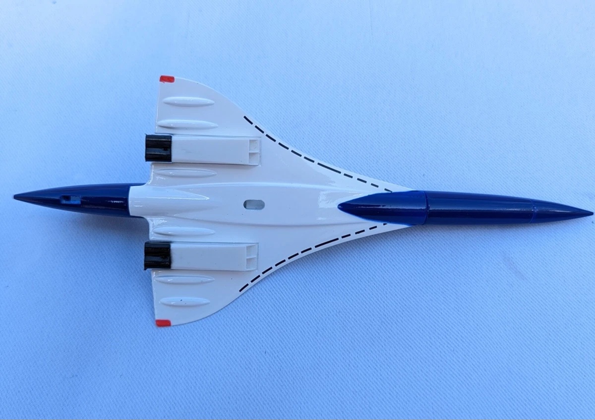 Peps Concorde Diecast Metal Airplane Model 1:400 Scale – 16cm Aircraft Model Plane for Home & Office Decoration