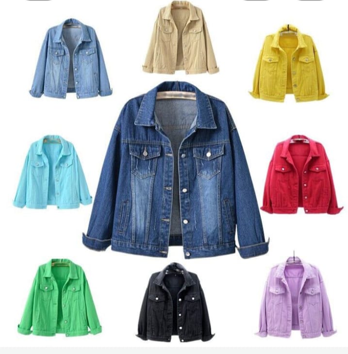 Women's and girls comfy and classy denim jacket