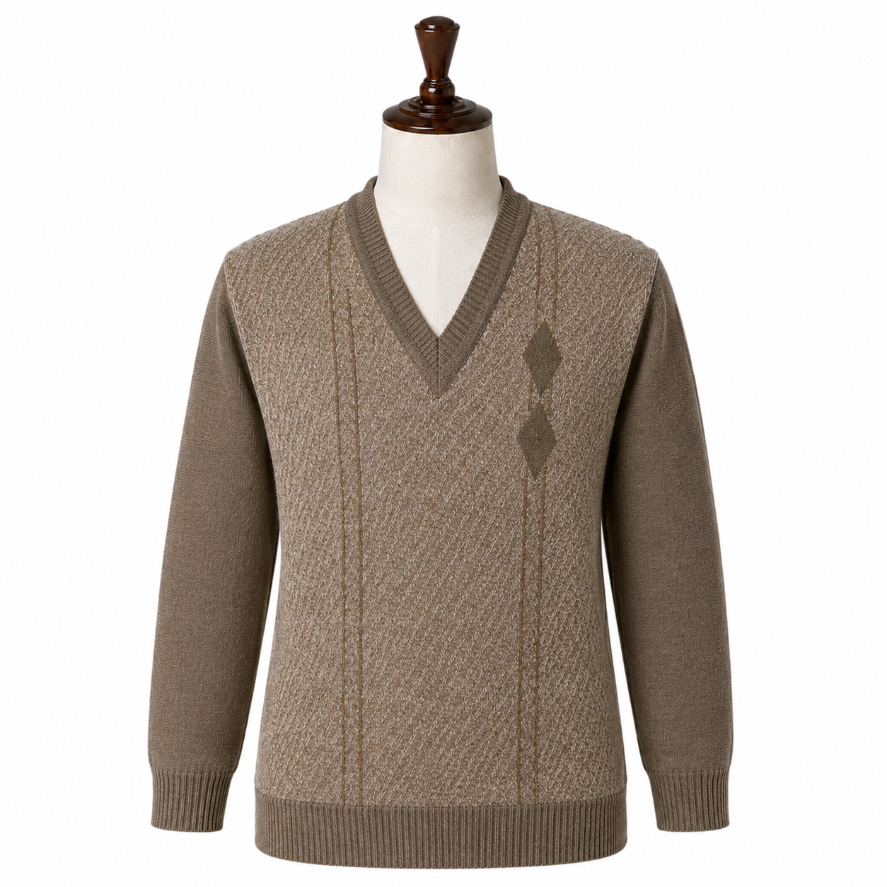 Full Sleeves Velvet Sweater For Men's / Men's Winter Jersey / Men's Winter Collection