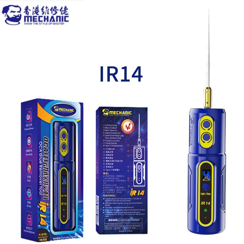 Mechanic IR14 OCA Glue Remover | Screen Adhesive Remover Liquid | LCD/OLED Glass Cleaning Solution | Mobile Repair Tool