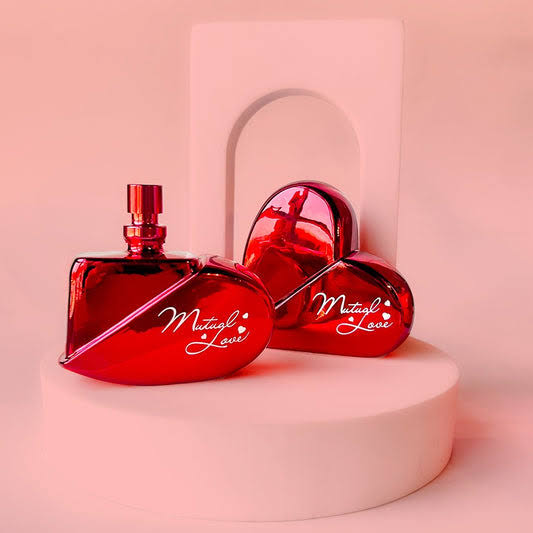 Mutual Love Red Eau de Parfum – 50ml Natural Spray – Romantic Long Lasting Fruity, Floral & Musky Fragrance – Unisex Perfume for Men & Women – Perfect for Couples, Daily Wear, Parties & Special Occasions – Ideal Gift for Him & Her