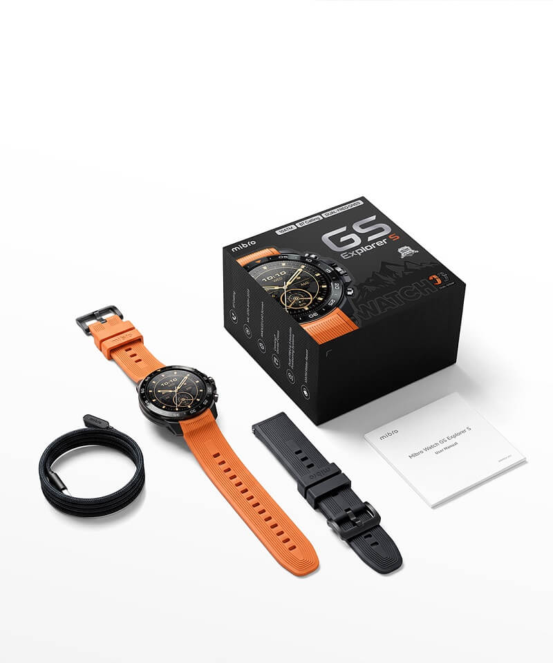 Mibro GS Explorer S Smart Watch Amoled Display & 10ATM Waterproof Original