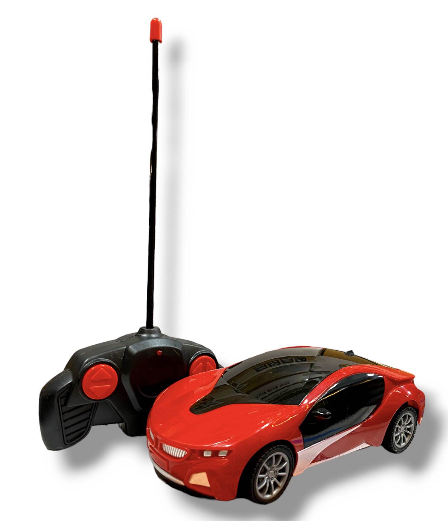 REM control car with 3D lights for kids