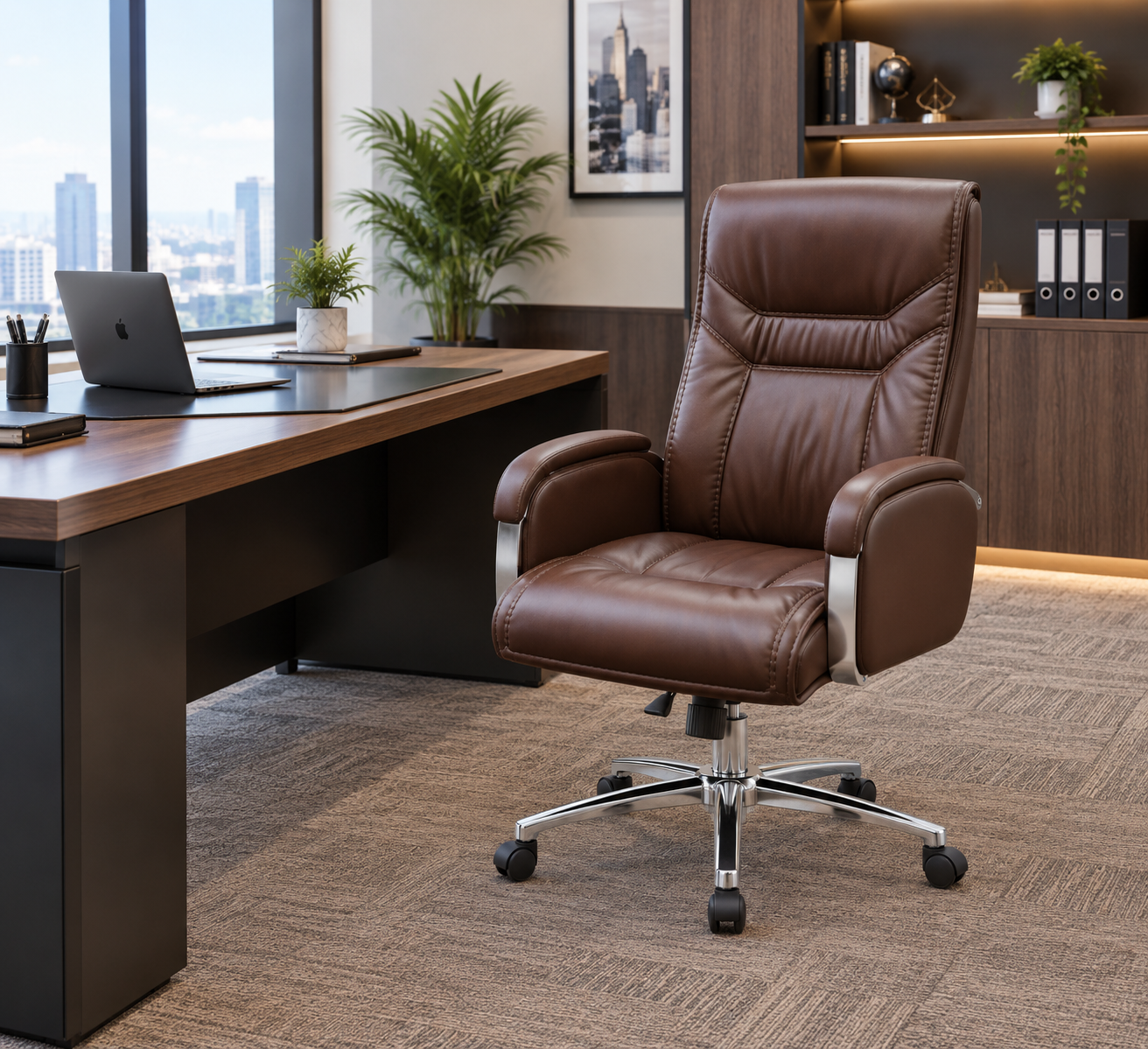 Office Revolving Chair/ Boos Chair/ Computer Chair/ Comfortable Chair , dining chairs, chairs for office,schools, restaurants, meetings.