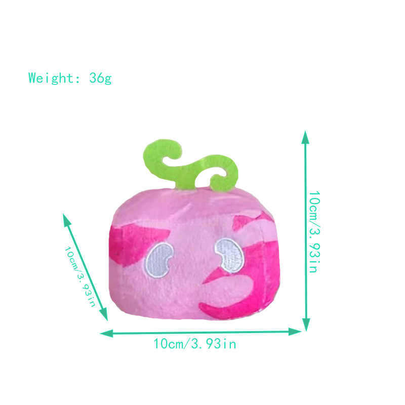 2026 New Blox Fruits Plush Hot Game Devil Fruit Stuffed Doll Christmas Birthday  For Children Popular Toys Cute Doll