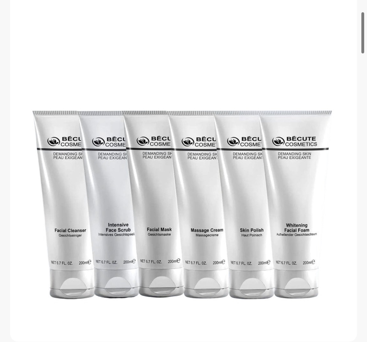 cute facials Be cute Cosmetics Facial Kit (200ml) Pack of 6 For Girls | Daraz.pk