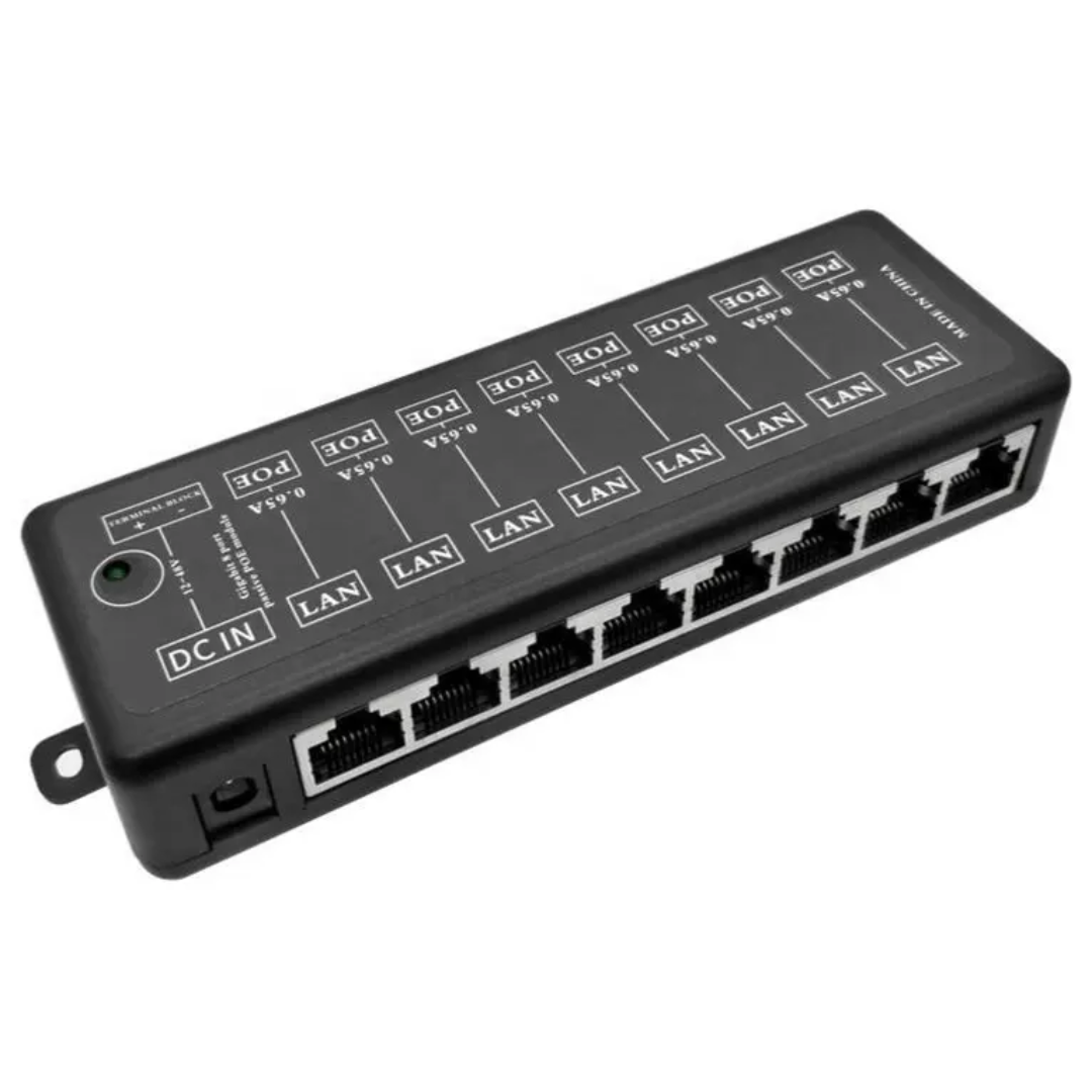8 Port Gigabit PoE Switch ‎| DC PoE ‎| ‎|  Office / CCTV / Access Point Use