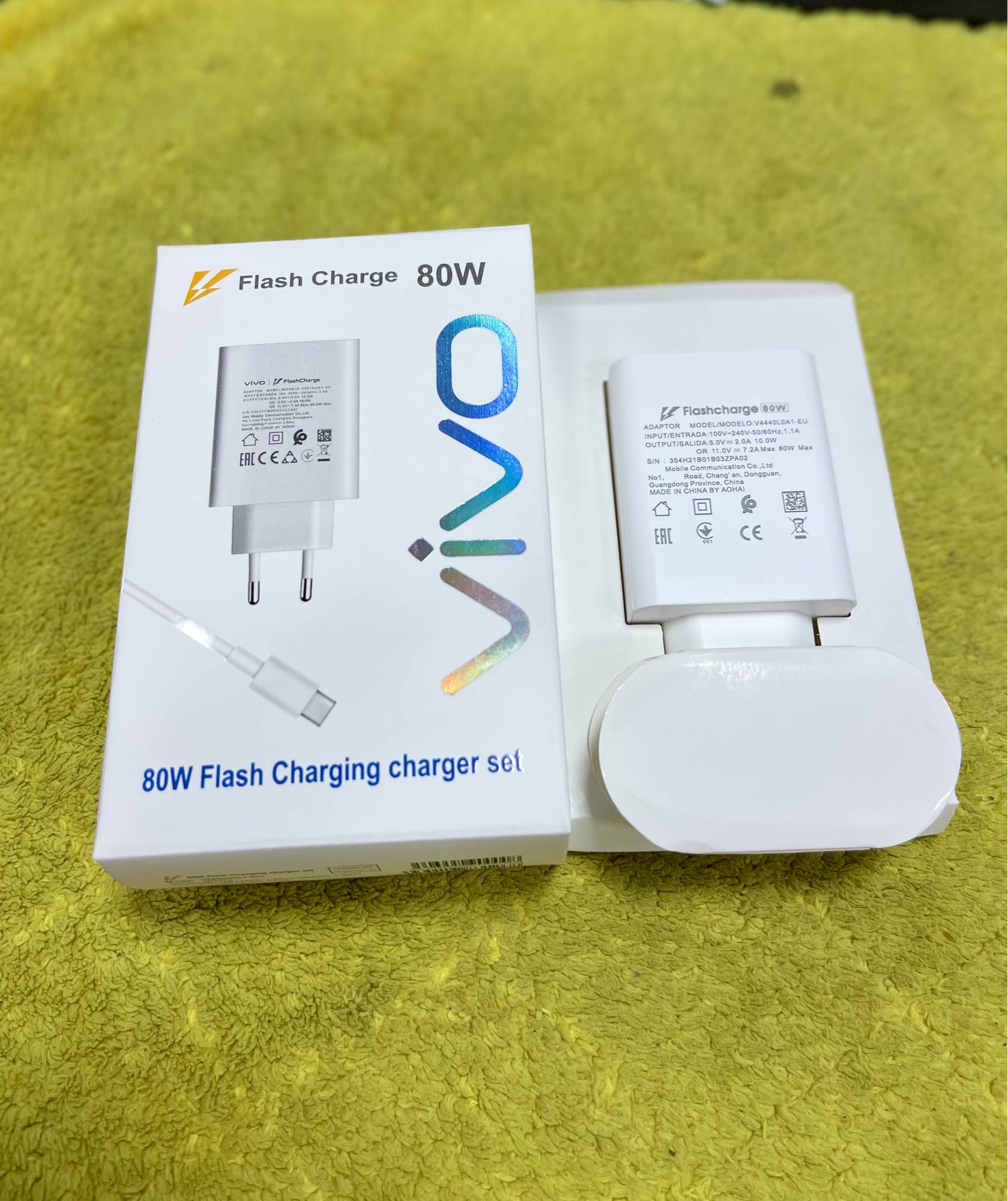 Original 100% Vivo_Flash Charger 80w Adapter with Cable Flash Charging Engine Charger for Vivo_20 SE V19 V20 V21e V23 5G V23e V25e V27 V29 V29 5G Fast Flash Charging