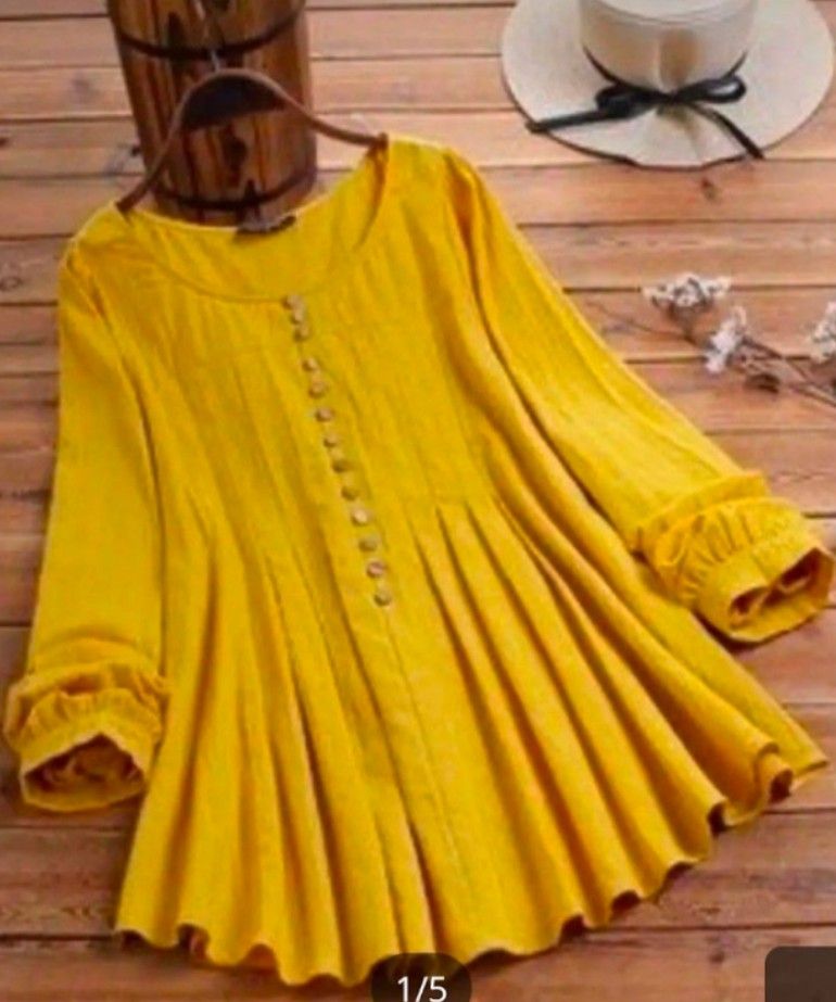 New stylish plated top shirt for girls/women