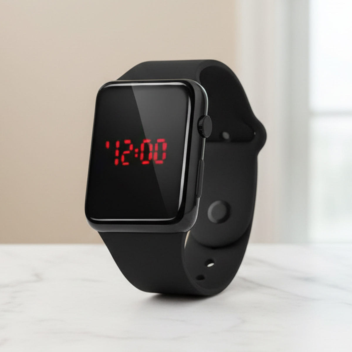 LED Sports Watch - Black