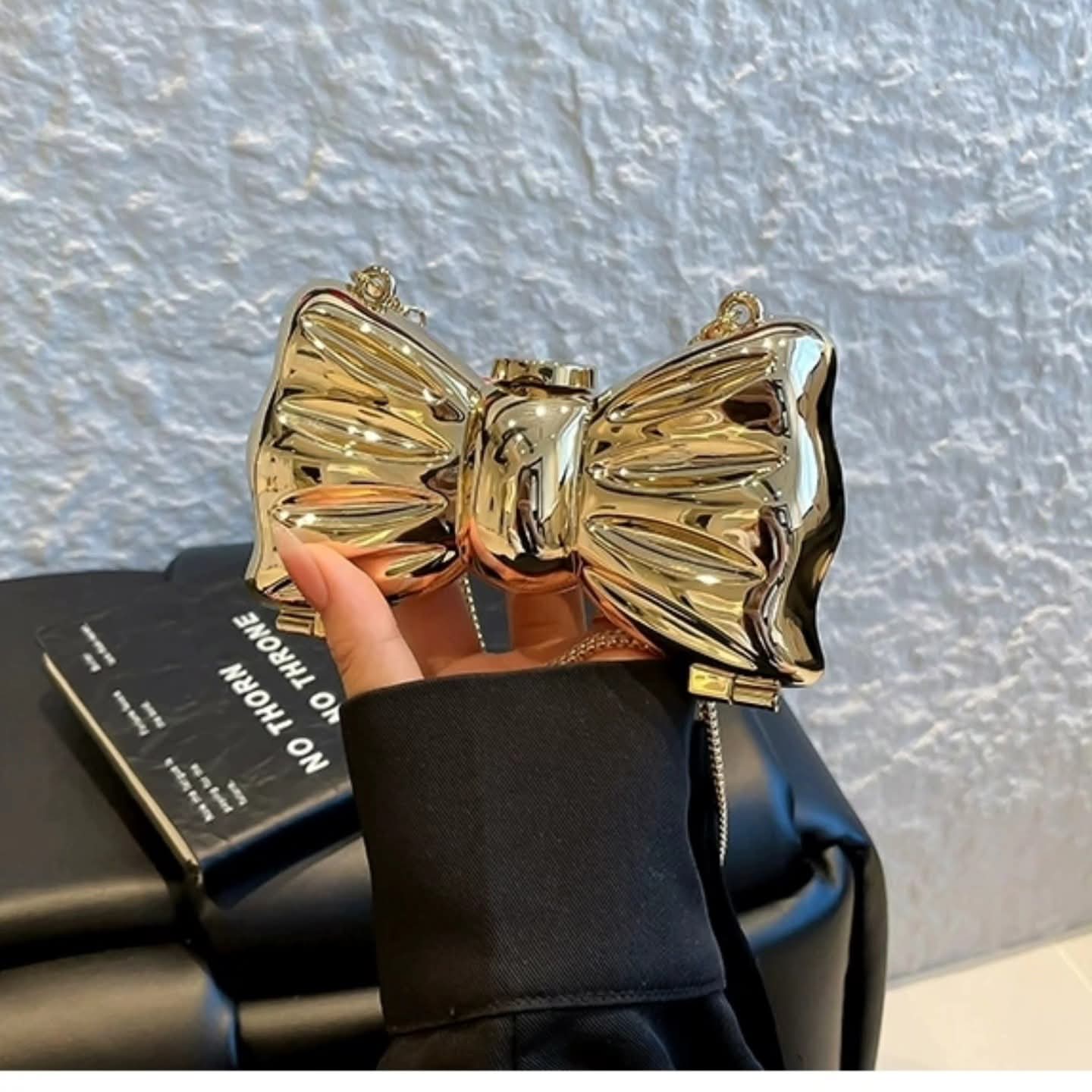 Acrylic clutch bag, bow clutch purse, women party bag, luxury mini handbag, bridal clutch, acrylic evening bag