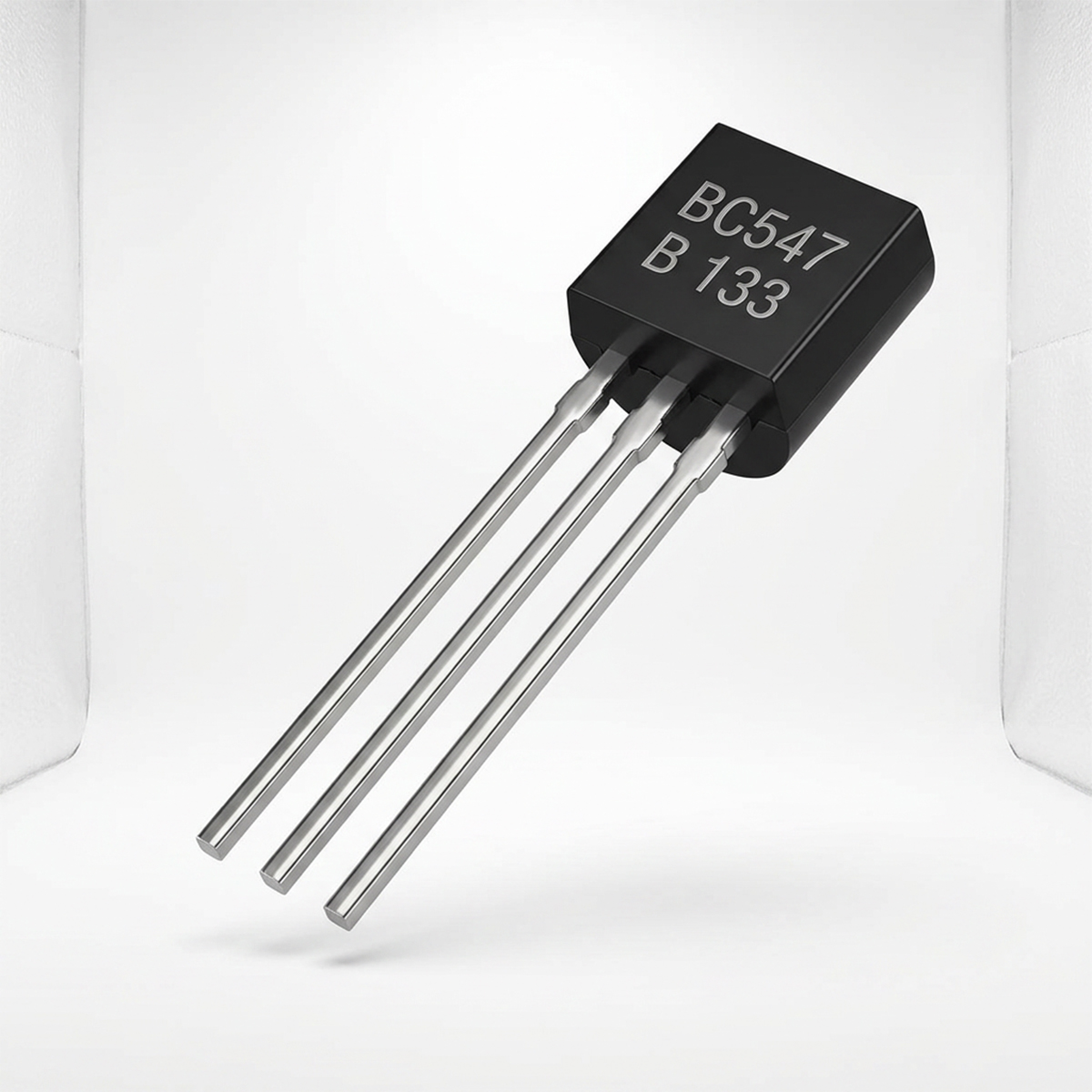 BC547 NPN Transistor Five Pieces Pack Electronic Component For Circuit Projects And Repair Applications