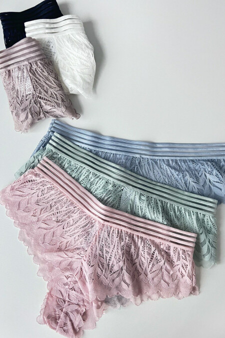 New high quality lace Underwear for women ladies and girls net lace Panties Random colors