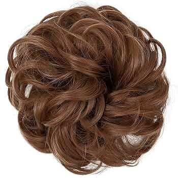 Black Color Hair Jura Extension And Dark Brown Hair Extension For Women And Girls Big Hair Volumizer Bun And Poni Extension Natural Look Soft Synthetic Hair Jura For Bridal Party Office And Daily Wear Elegant Hair Styling Tool