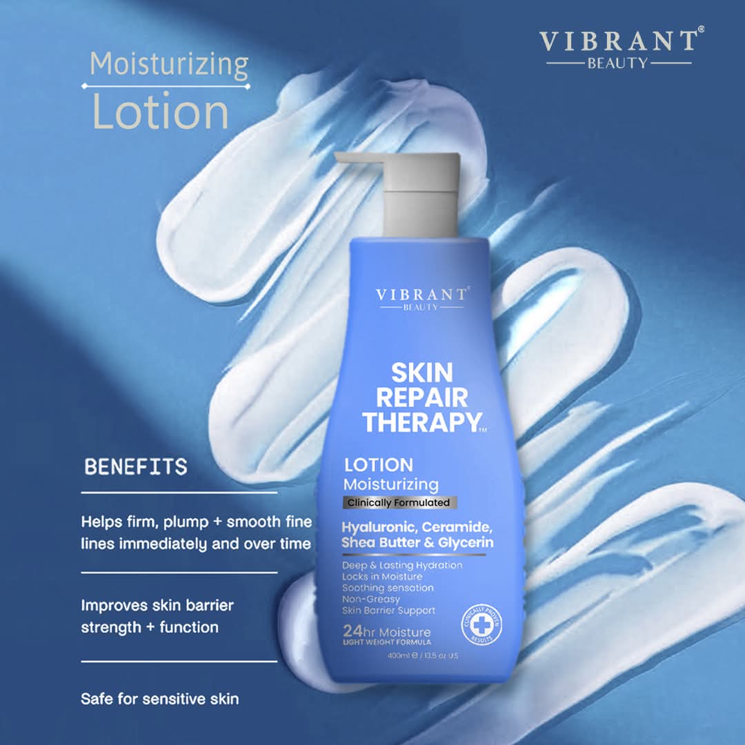 Vibrant moisturizing body lotion 200ml hyaluronic