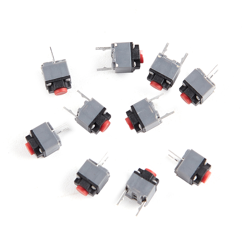 10Pcs Kailh Mute Button 6*6*7.3 Silent Switch Wireless Mouse Wired Mouse Button Micro Switch 6X6X7.3 Silent Switch