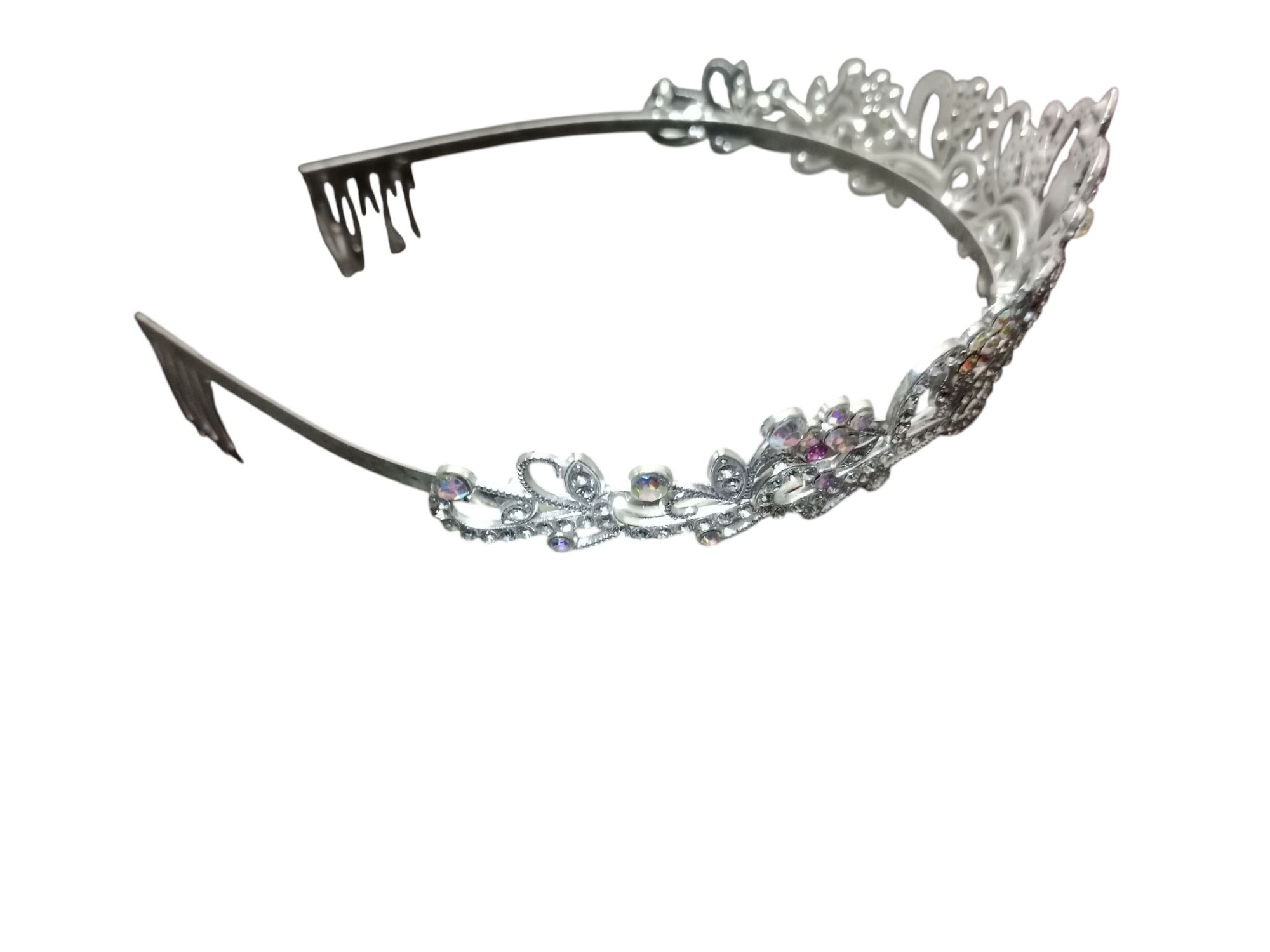 Princess Crown Headbands for Girls - Perfect for Birthdays, Weddings & Parties, Handcrafted Alloy Rhinestone with Unique Design of Birds Pattern Inlaid with Bright Diamonds Hair Accessories