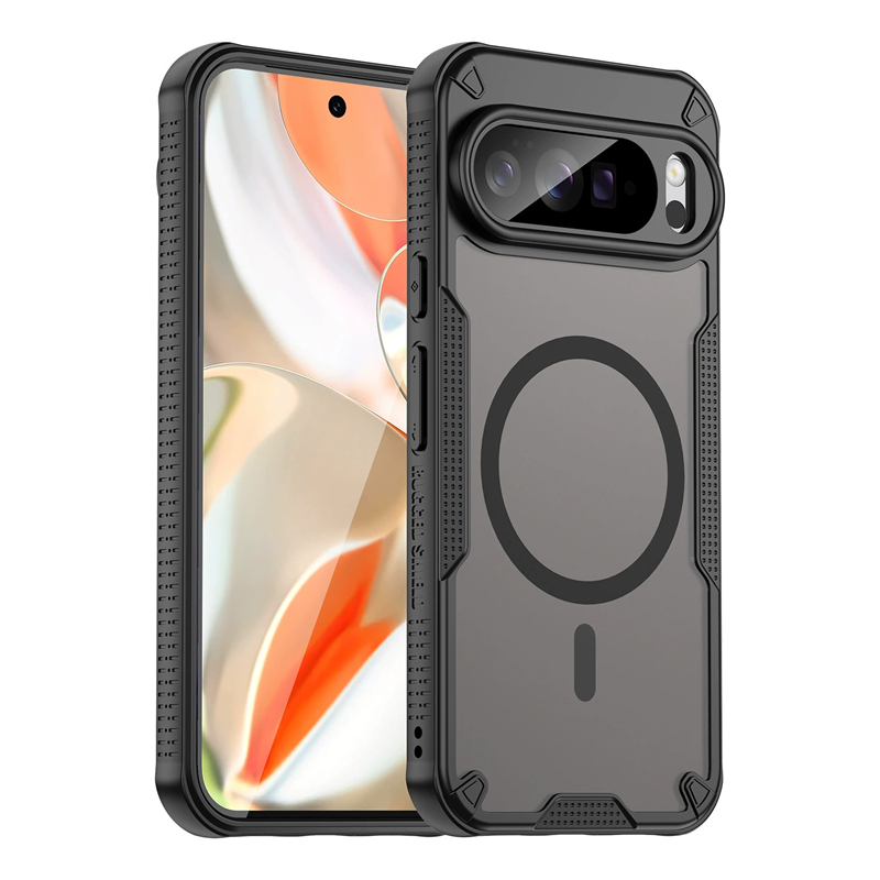 Matte Translucent Magnetic Case for Google Pixel 10 9 Pro XL 8 8A 9A 10A 10Pro 9Pro 10ProXL Magsafe Mac Safe Armor Phone Cover