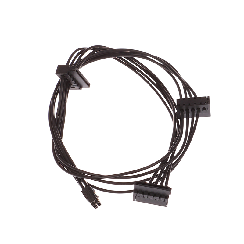 35cm Mini 4pin To SATA Power Supply Cable For Computer Main Board Interface Small 4Pin To 1/2/3 Port SATA SSD Power Supply Cable