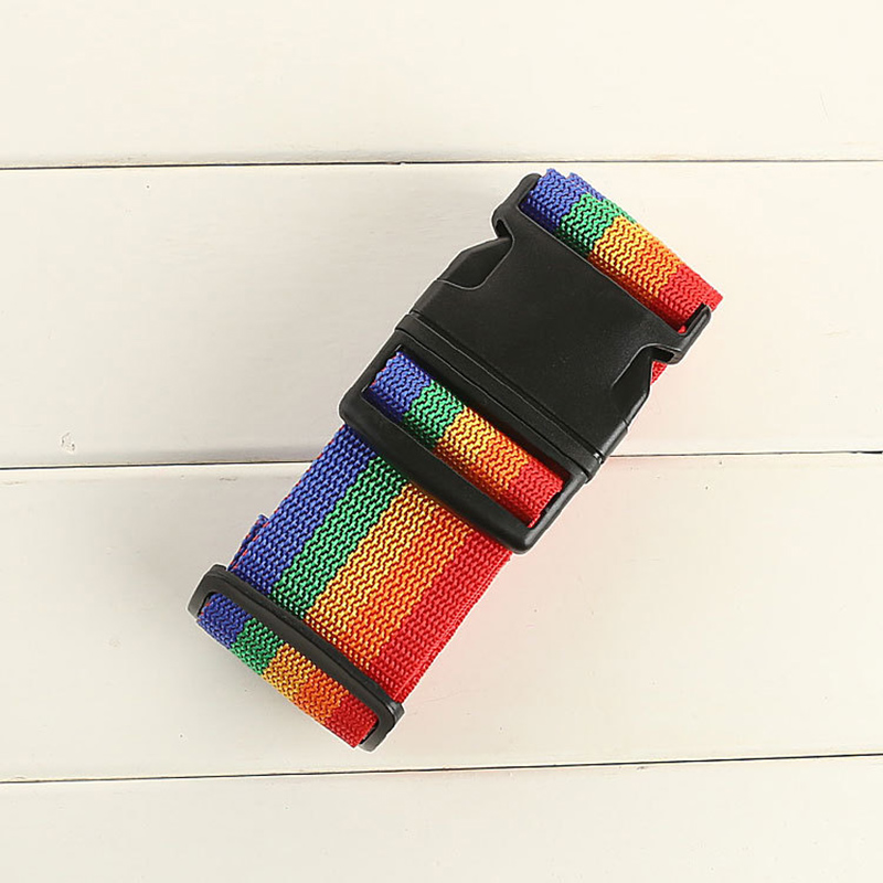 Travel Luggage Strap Adjustable Password Lock Packing Belt Baggage Secure Lock Anti-theft Luggage Strap Bundling Belt Packing