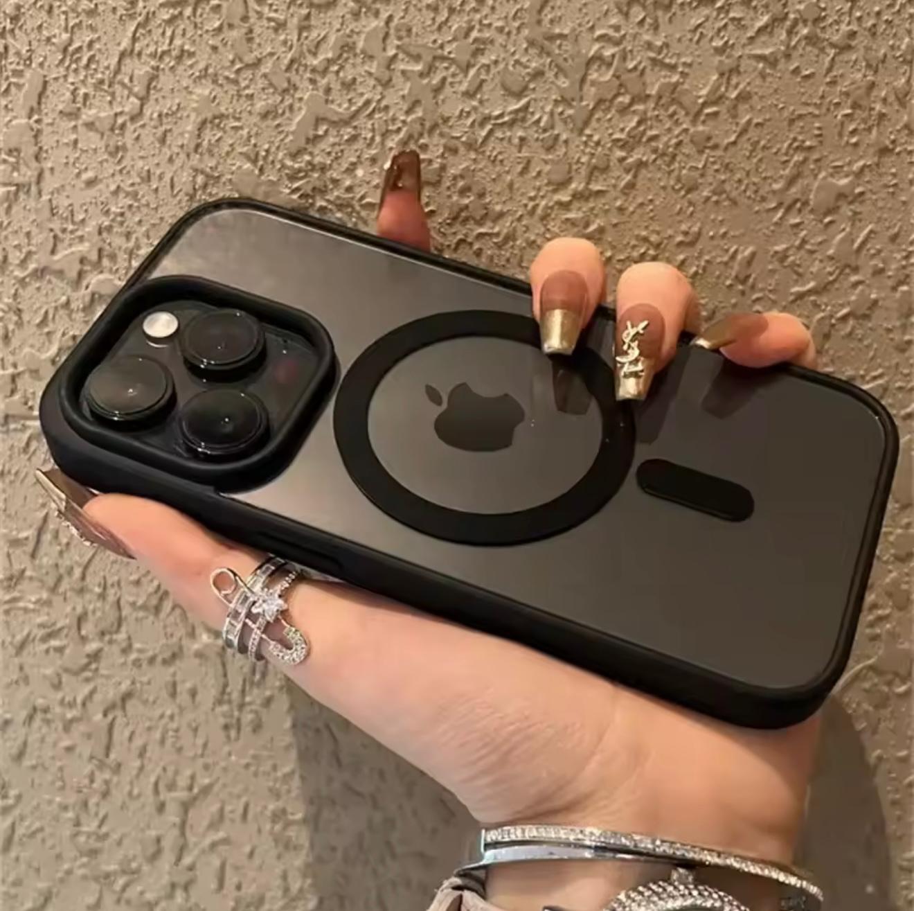 iPhone Luxury Magesafe Case With Camera Lens Protection and Wireless Charging For iPhone 16 15 14 13 12 11 Pro Max, iPhone 16 Pro Max Desert Titanium Case / Cover, iPhone 15 / 16 Pro Max Desert Titanium Case. iPhone Case / Cover For Boys, Girls, Men, price in Pakistan