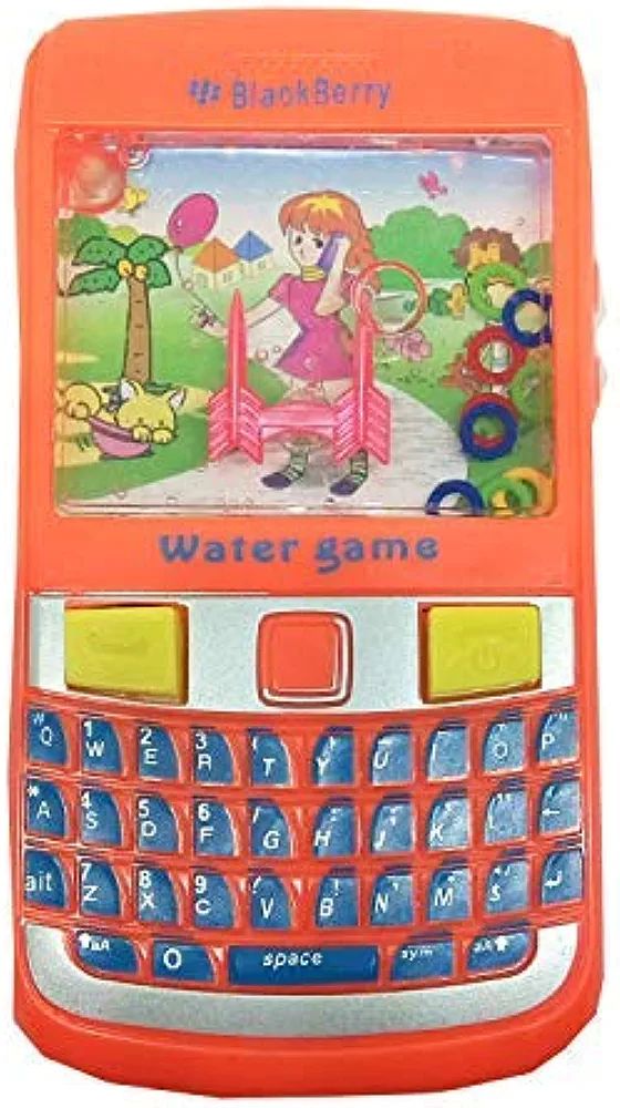 HOT DEAL NO1.Plastic Small Mobile Phone Water Game for Kids (Orange) ONLY RS 139