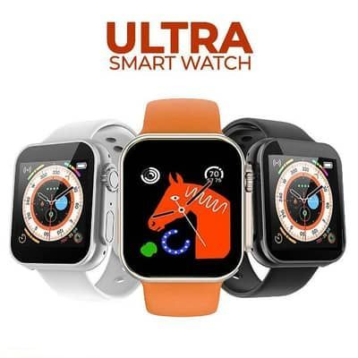 D20 Elegant Black Smart Watch Stylish Stainless Steel Strap Bluetooth Calling - Heart Rate & Sleep Monitor