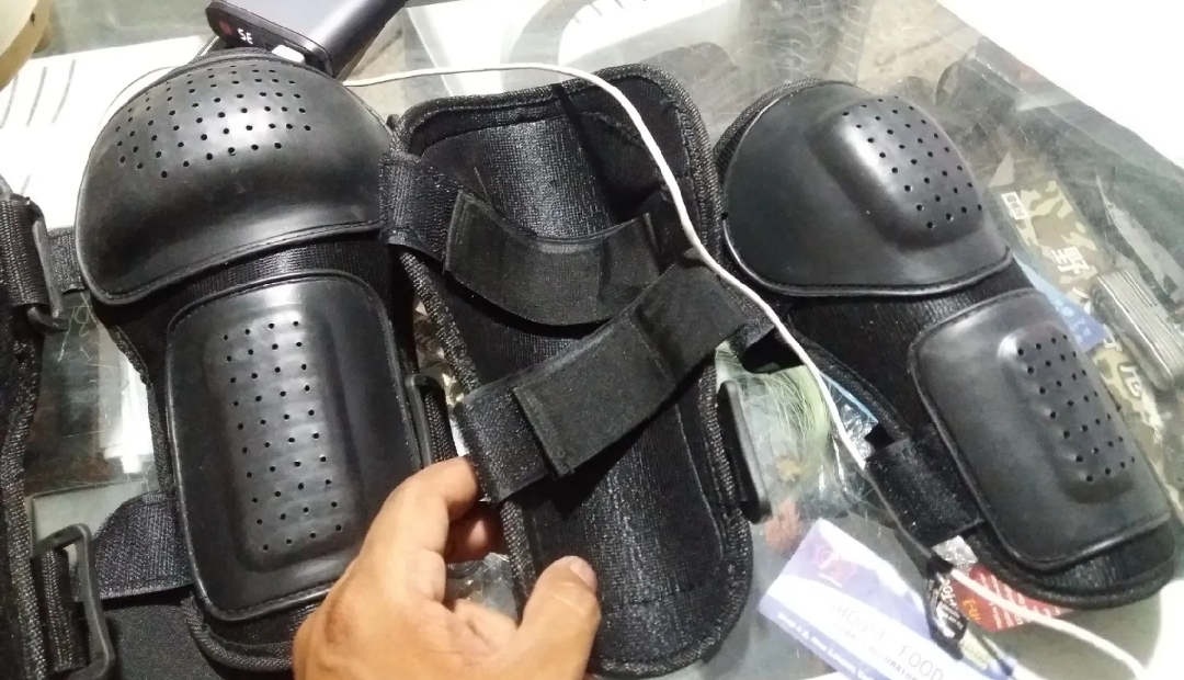 High-Quality Motorcycle Knee & Shin elbow Guards Protective Gear Set for Riding bike Safety - New knee pad