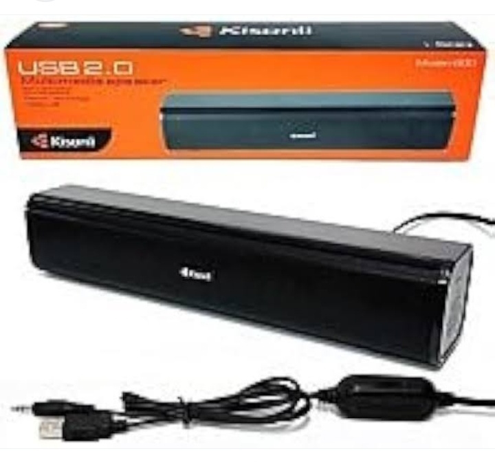 Kisonli 620 Computer Speaker Wired 2.0 Usb Speakers Digital Partable For Computer Pc Laptop PAk FF