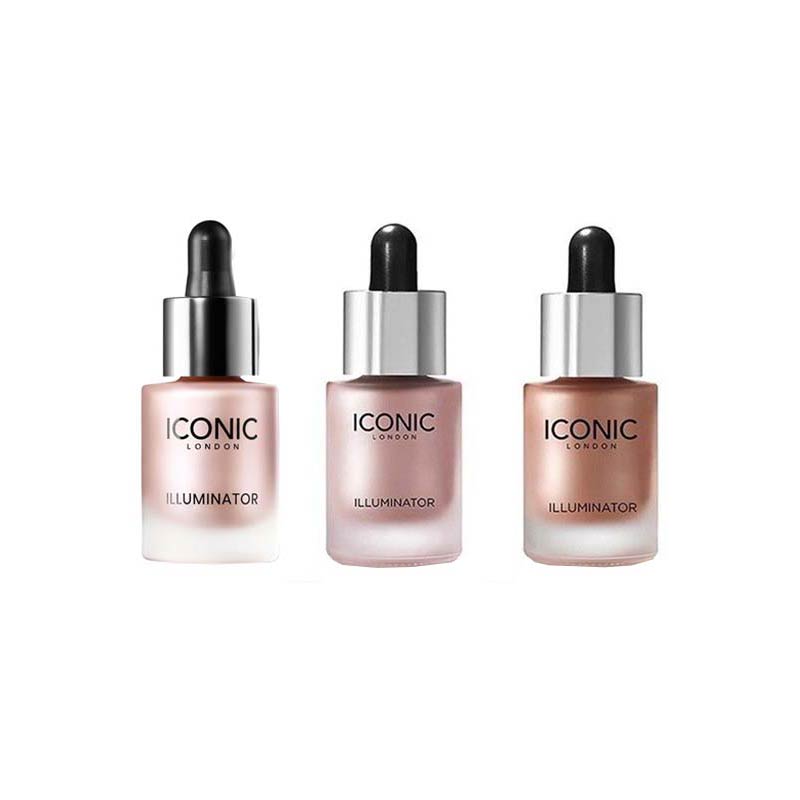 Iconic Liquid Highlighter 30ml – Long-Lasting, Waterproof, Natural Glow & Shimmer Makeup Highlighter for Face & Body
