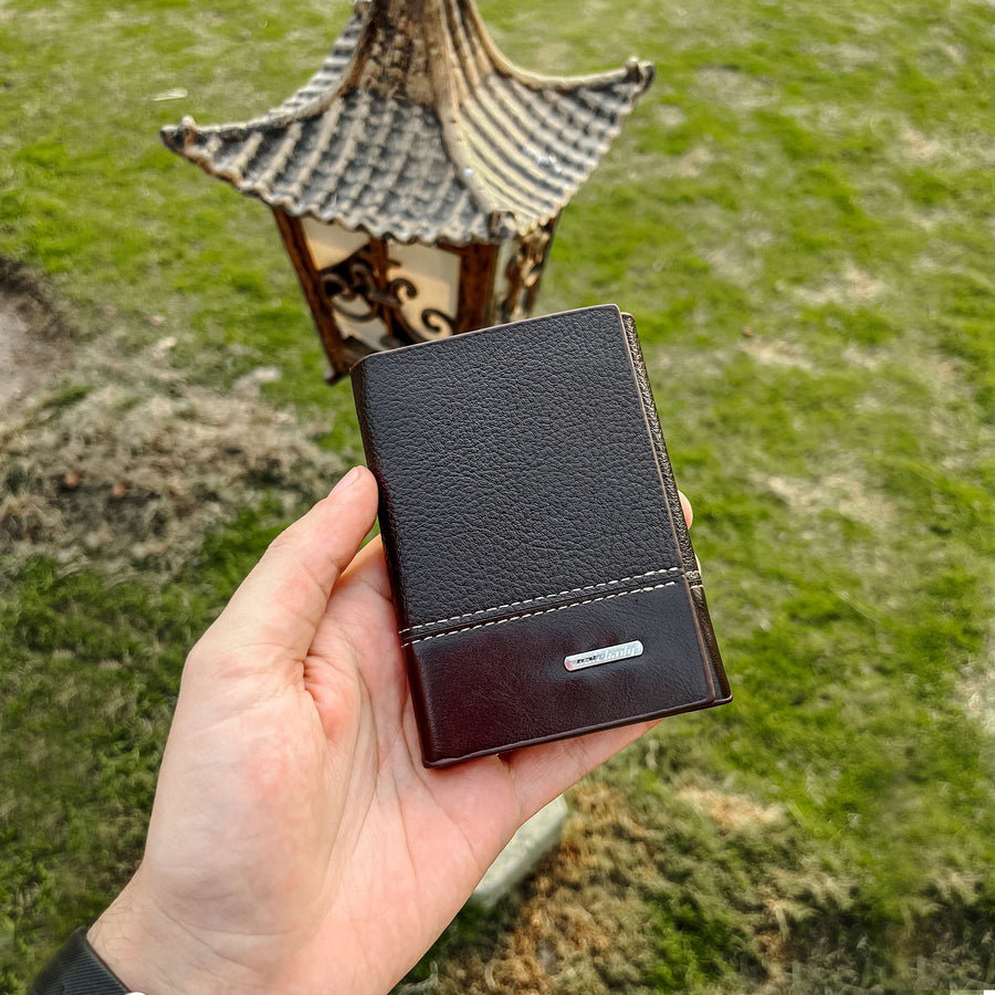 Premium PU Leather Trifold Wallet | Card & Cash Holder | Stylish Men’s Wallet