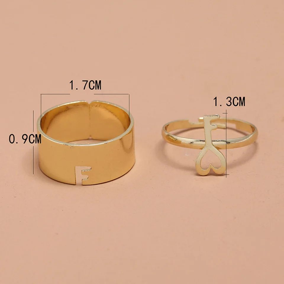 lock And Key Design Couple Ring Pack of 2/Couple Ring/Friendship Ring By BSM
