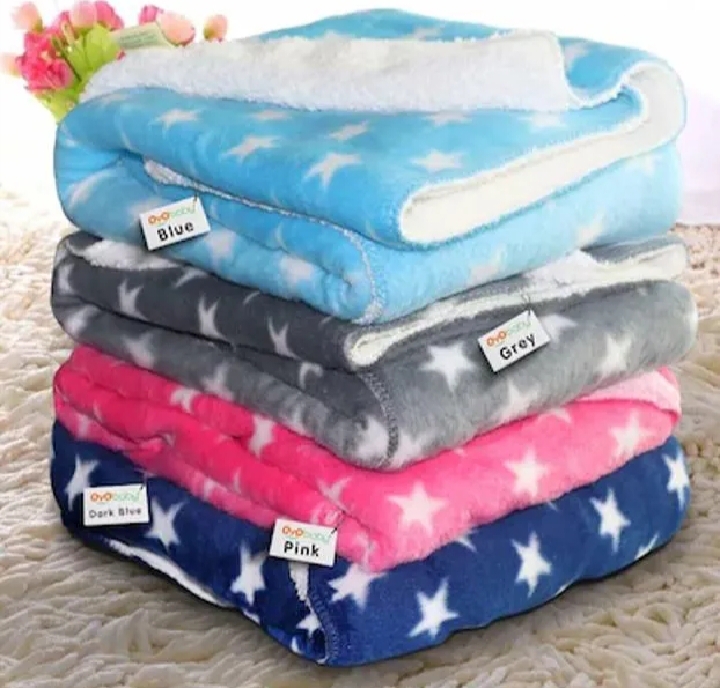 Premium Baby Blanket Newborn Soft Flannel Fleece Blanket | Infant Swaddle Wrap | Warm Cartoon Baby Blanket | Baby Bedding | 100×75 CM