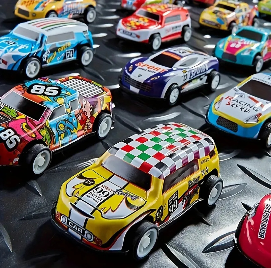 Alloy Car Model Diecasts Vehicle Toys For Kids Pull Back Metal Auto Racing Car Children Toy Gifts | Best Die Cast Cars | Best Gift For Children and Boys | Available in 12 Piece and 24 Piece Sets