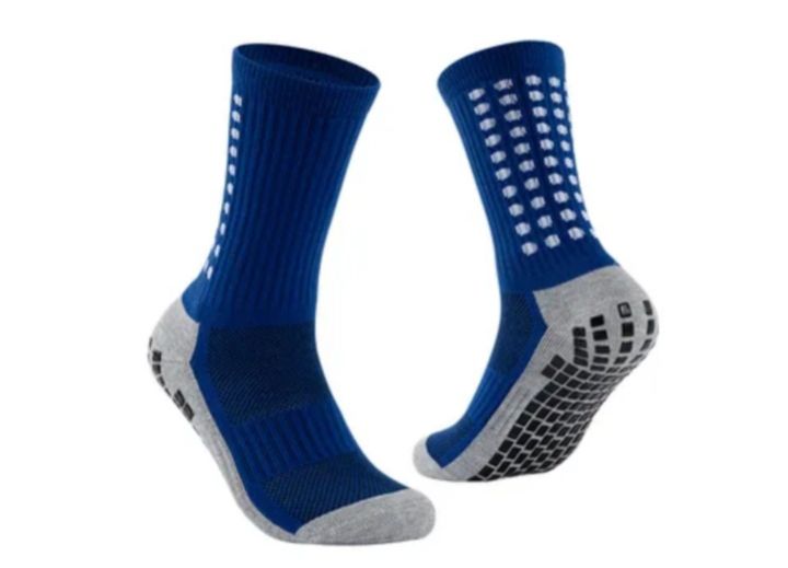Team Soccer Mens Non-Slip Sports Running Socked Football Gripsocks With Grip