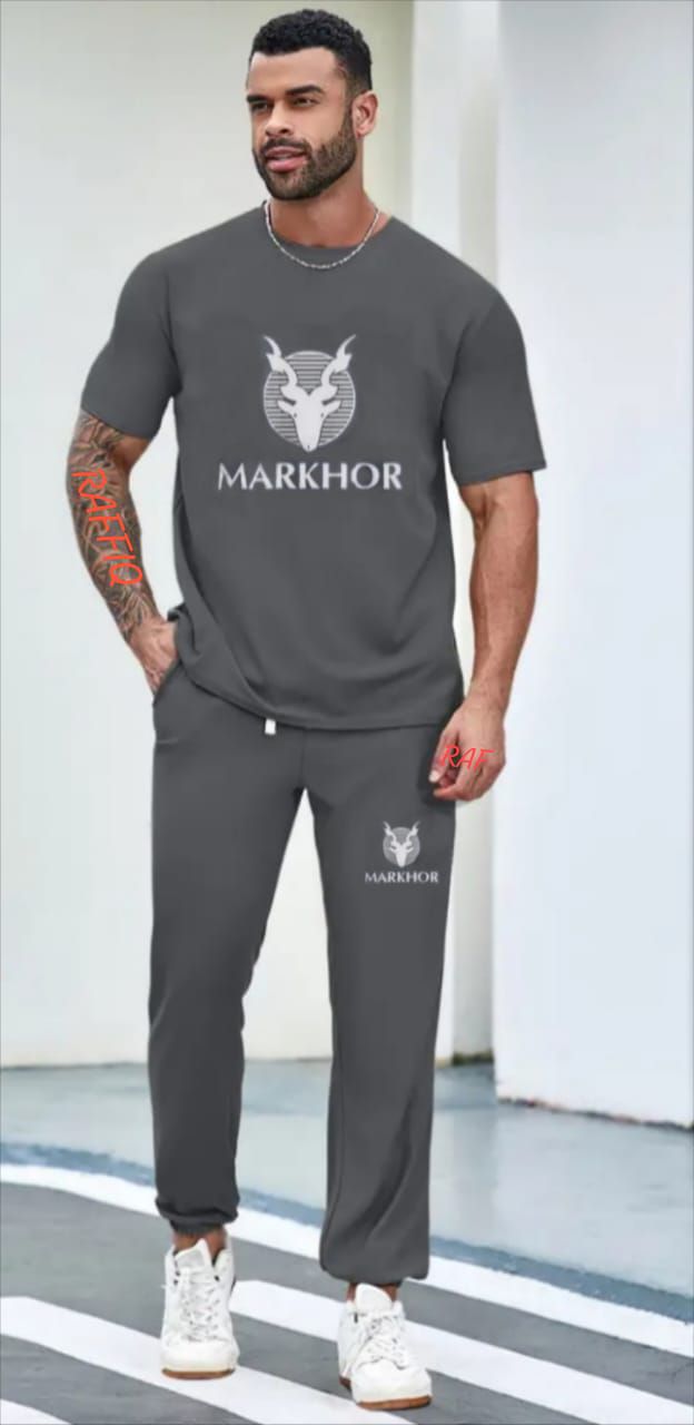 NEW ARRIVAL 2 PC PRINTED SUMMER TRACKSUIT FOR MEN _ SOFT AND COMFORTABLE FABRIC SUMMER TRACKSUIT FOR MEN _TRACKSUIT FOR MEN_ PREMIUM T SHIRT AND TROUSER SET PRINTED SUMMER TRACKSUIT FOR MEN_TRACKSUIT FOR BOYS