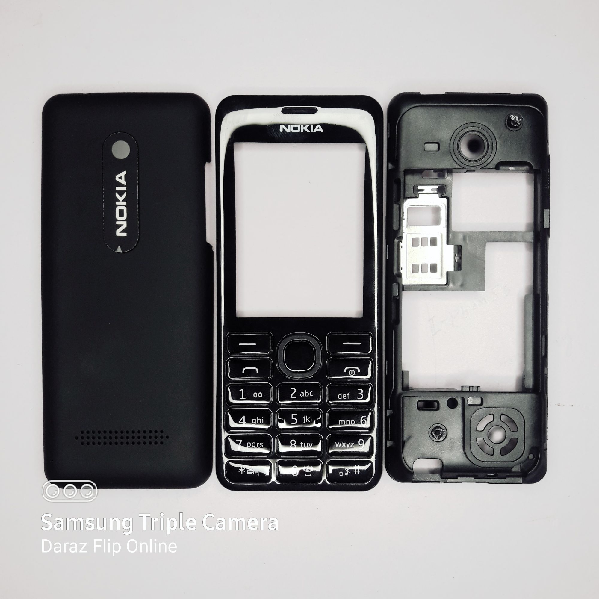 Nokia 206 Original Quality Casing Housing Body Complete Body With