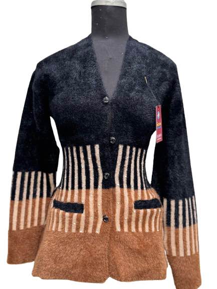 Super soft pure rabbit wool full sleeve sweater