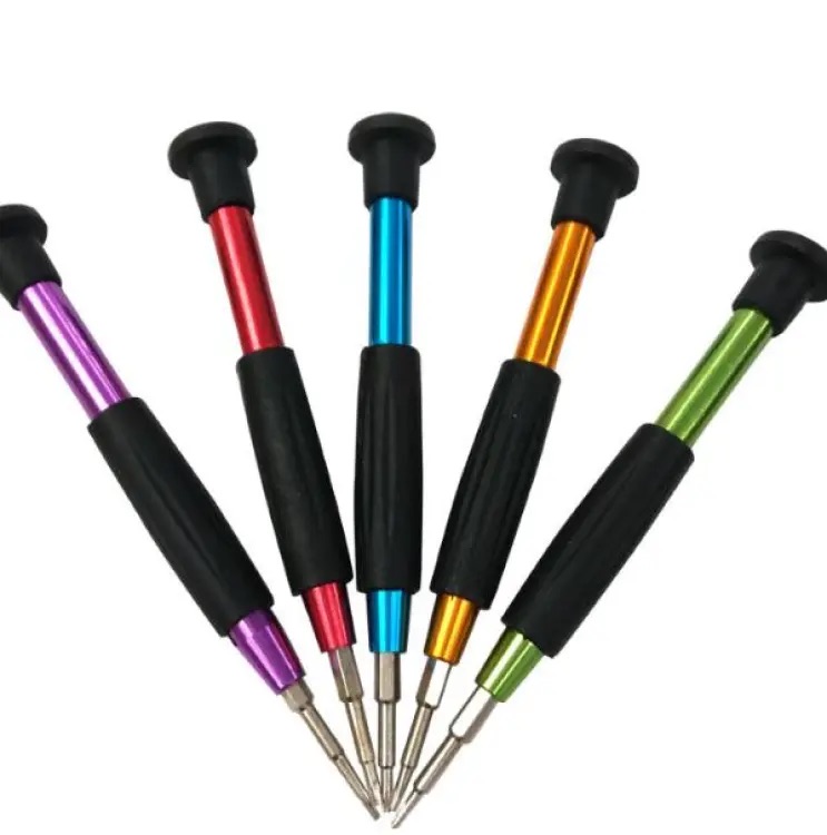 5 in 1 M8222 Precision Screwdriver Set Multi Color Mobile Android Computer Repair Precision Set Interchangeable Head