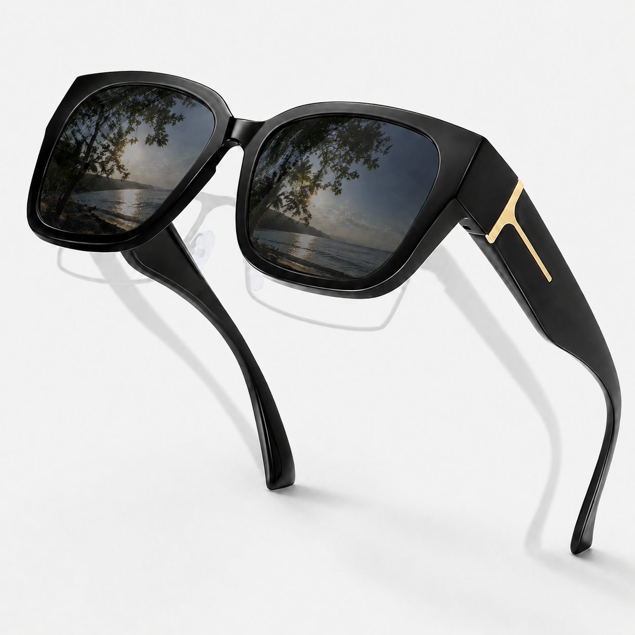 Fashion Fit Over Sunglasses Men Women Polarized UV400 Cover Over Prescription Glasses Driving Fishing Shades