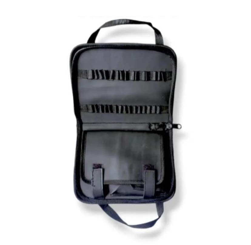 Leather Quality Travel Organizer Carry Bag with Multi Compartments